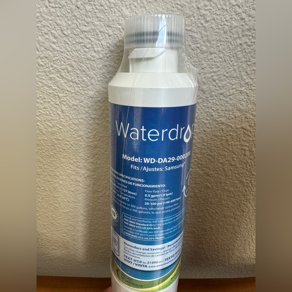 Unopened Water Refrigerator Water Filter - Set of 3